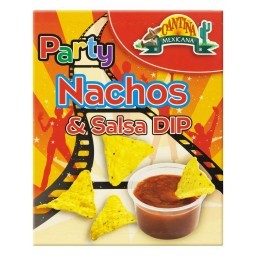 Salgadinho Nachos CANTINA MEXICANA com Molho de Salsa Caixa com 150g