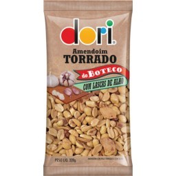 Amendoim Dori Torrado de Boteco Lascas de Alho 320G